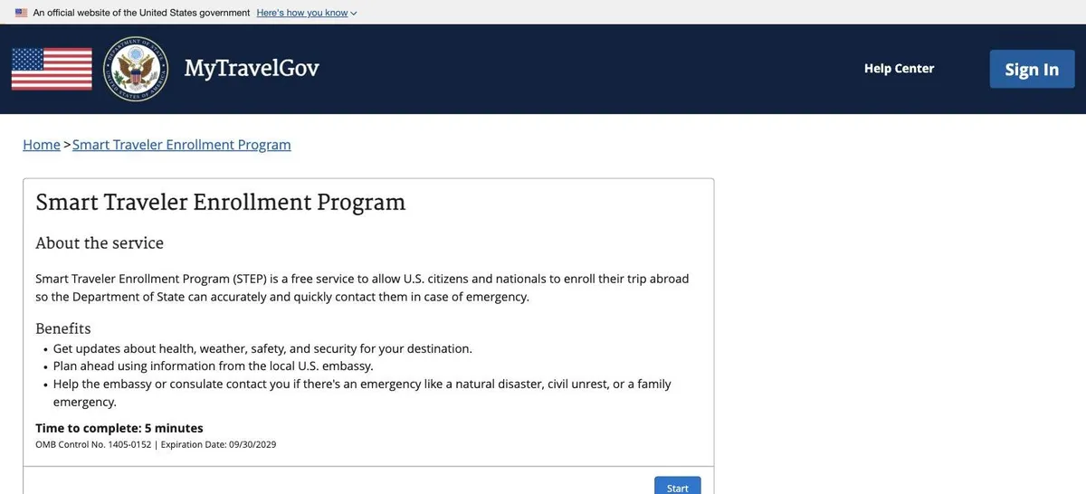 Create a Login.gov account