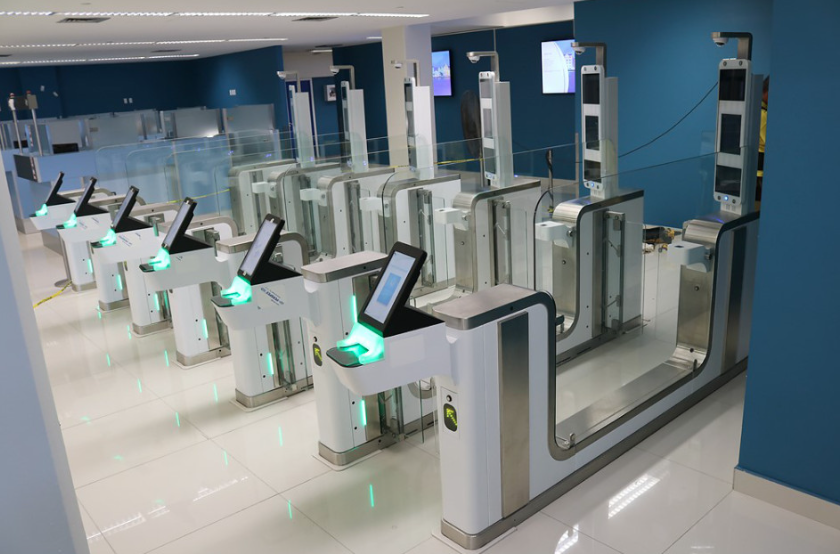 e-gate at Christchurch International Airport, New Zealand