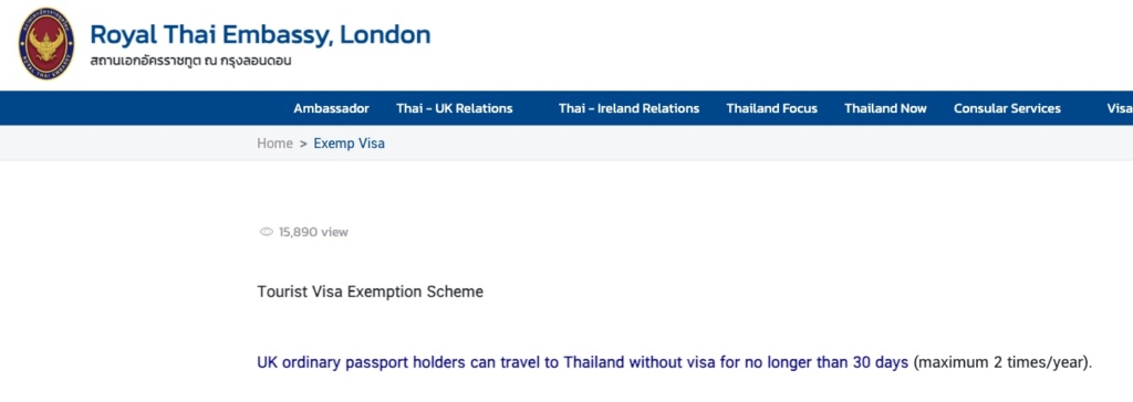 Thailand Embassy in London